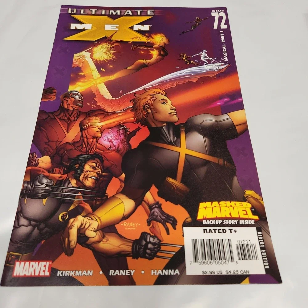 Ultimate X-Men Marvel Comics Book‎ Lot Annual 2, Issue 63 71-76